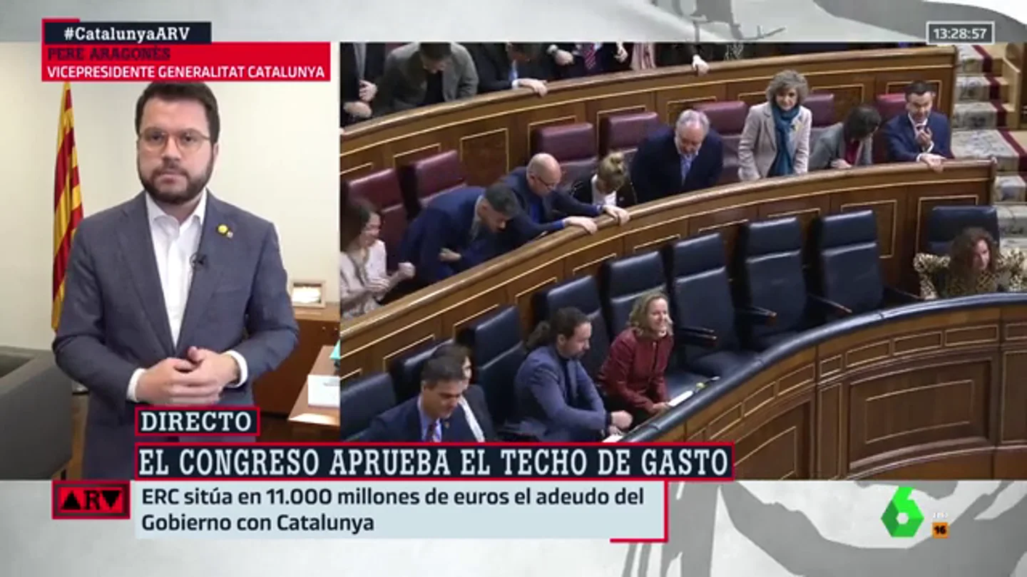 Pere Aragonès, tras el 'no' de Junts a la senda de gasto: "Ellos sabrán lo que hacen" Pere Aragonès, tras el 'no' de Junts a la senda de gasto: "Ellos sabrán lo que hacen"