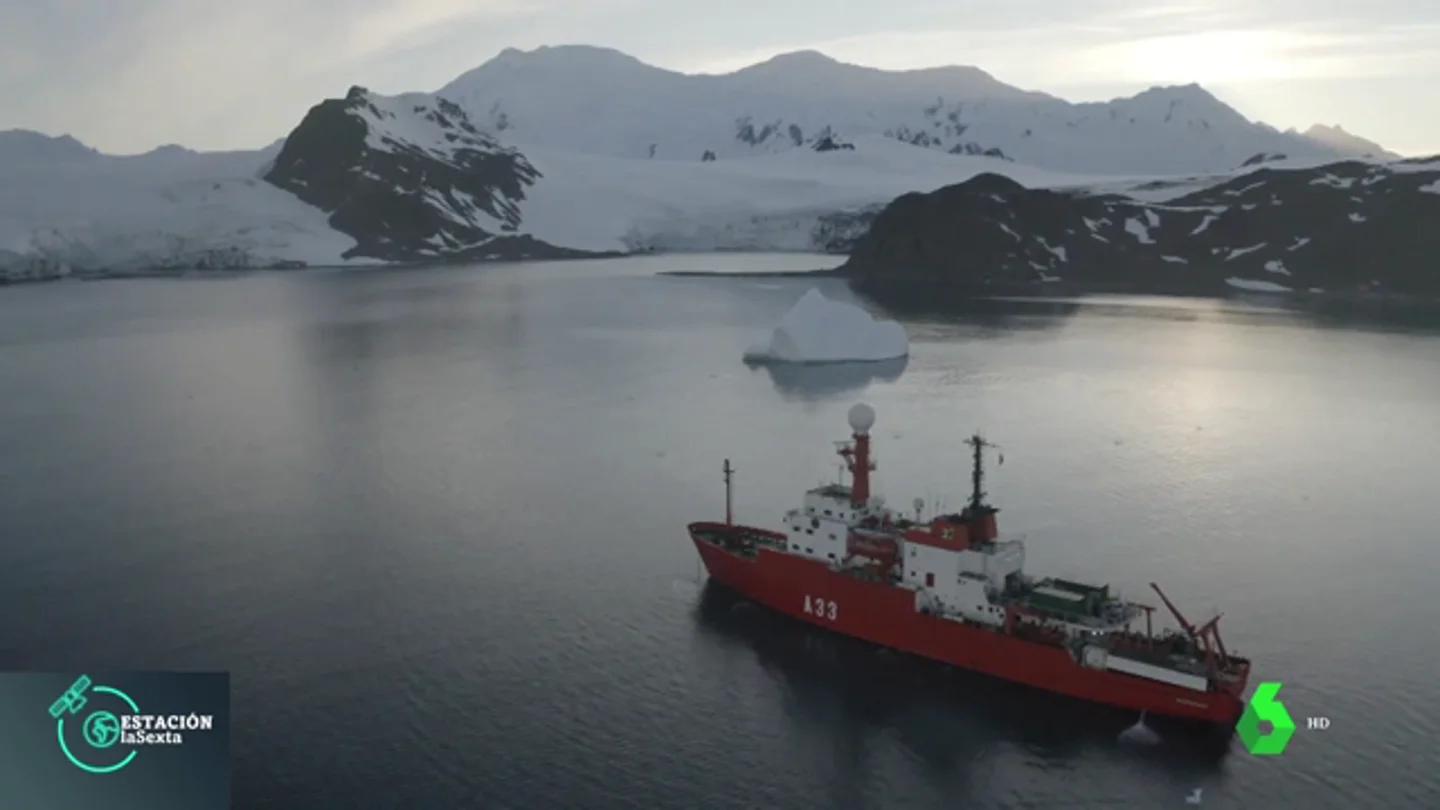 La expedición del buque español Hespérides a la Antártica para estudiar la evolución del planeta La expedición del buque español Hespérides a la Antártica para estudiar la evolución del planeta