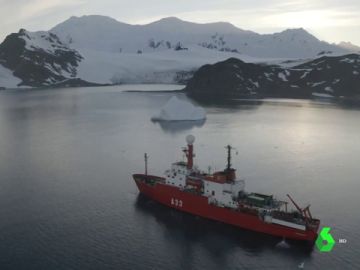 La expedición del buque español Hespérides a la Antártica para estudiar la evolución del planeta La expedición del buque español Hespérides a la Antártica para estudiar la evolución del planeta
