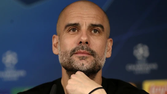Guardiola, en rueda de prensa Guardiola, en rueda de prensa