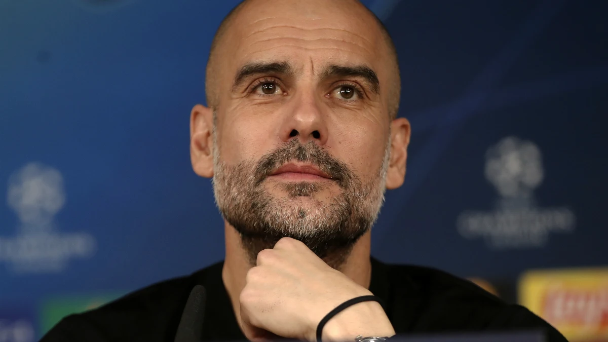 Guardiola, en rueda de prensa