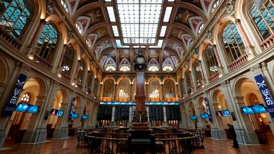 Imagen de archivo de la bolsa de Madrid