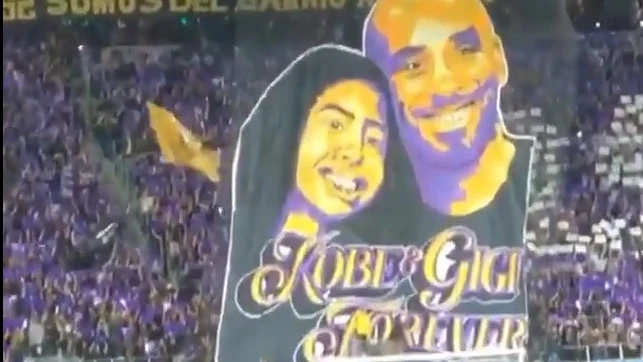 Kobe Bryant y Gianna.