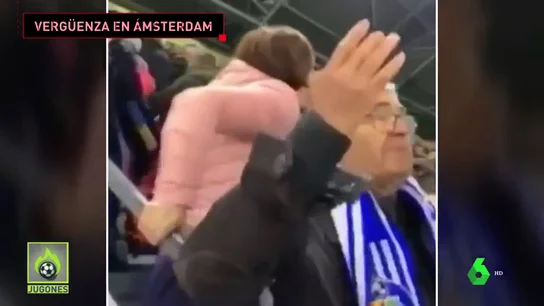 Familiares de los jugadores del Getafe, atacados con vasos de cerveza en el Amsterdam Arena: "Estamos huyendo, nos agreden" Familiares de los jugadores del Getafe, atacados con vasos de cerveza en el Amsterdam Arena: "Estamos huyendo, nos agreden"