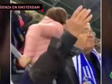 Familiares de los jugadores del Getafe, atacados con vasos de cerveza en el Amsterdam Arena: "Estamos huyendo, nos agreden" Familiares de los jugadores del Getafe, atacados con vasos de cerveza en el Amsterdam Arena: "Estamos huyendo, nos agreden"