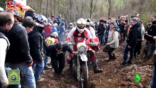 Un piloto español roza el triunfo en la carrera de Enduro más extrema Un piloto español roza el triunfo en la carrera de Enduro más extrema