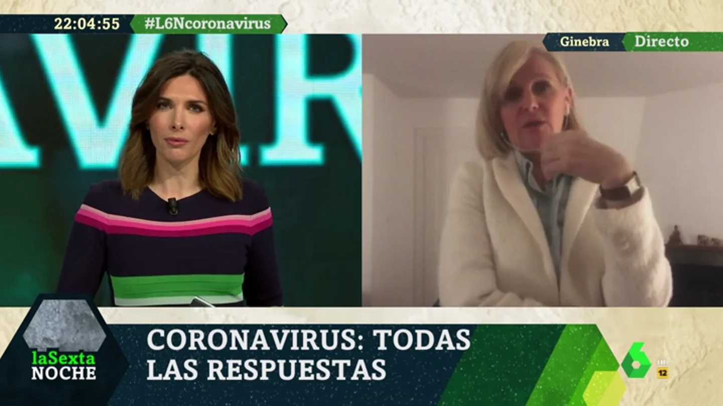 María Neira (OMS): "Las medidas de contención españolas son dignas de felicitación porque son muy adecuadas y proporcionales" María Neira (OMS): "Las medidas de contención españolas son dignas de felicitación porque son muy adecuadas y proporcionales"