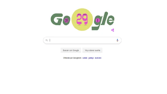 Doodle de Google del 29 de febrero. Doodle de Google del 29 de febrero.