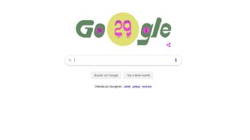 Doodle de Google del 29 de febrero.