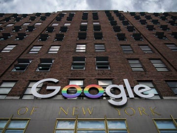 Fachada de la sede de Google en Nueva York