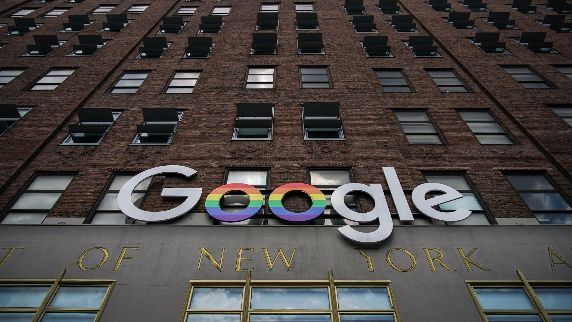 Fachada de la sede de Google en Nueva York