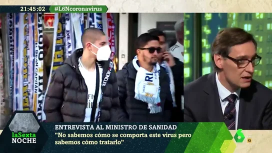 ¿Es necesario el uso de mascarillas ante los casos de coronavirus en España? Responde Salvador Illa ¿Es necesario el uso de mascarillas ante los casos de coronavirus en España? Responde Salvador Illa