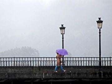Imagen de archivo de una mujer en Lugo. Imagen de archivo de una mujer en Lugo.