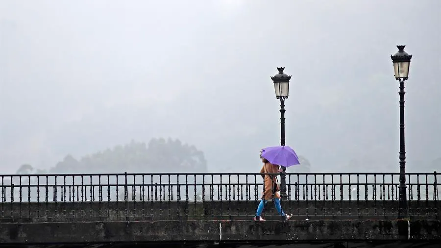 Imagen de archivo de una mujer en Lugo. 