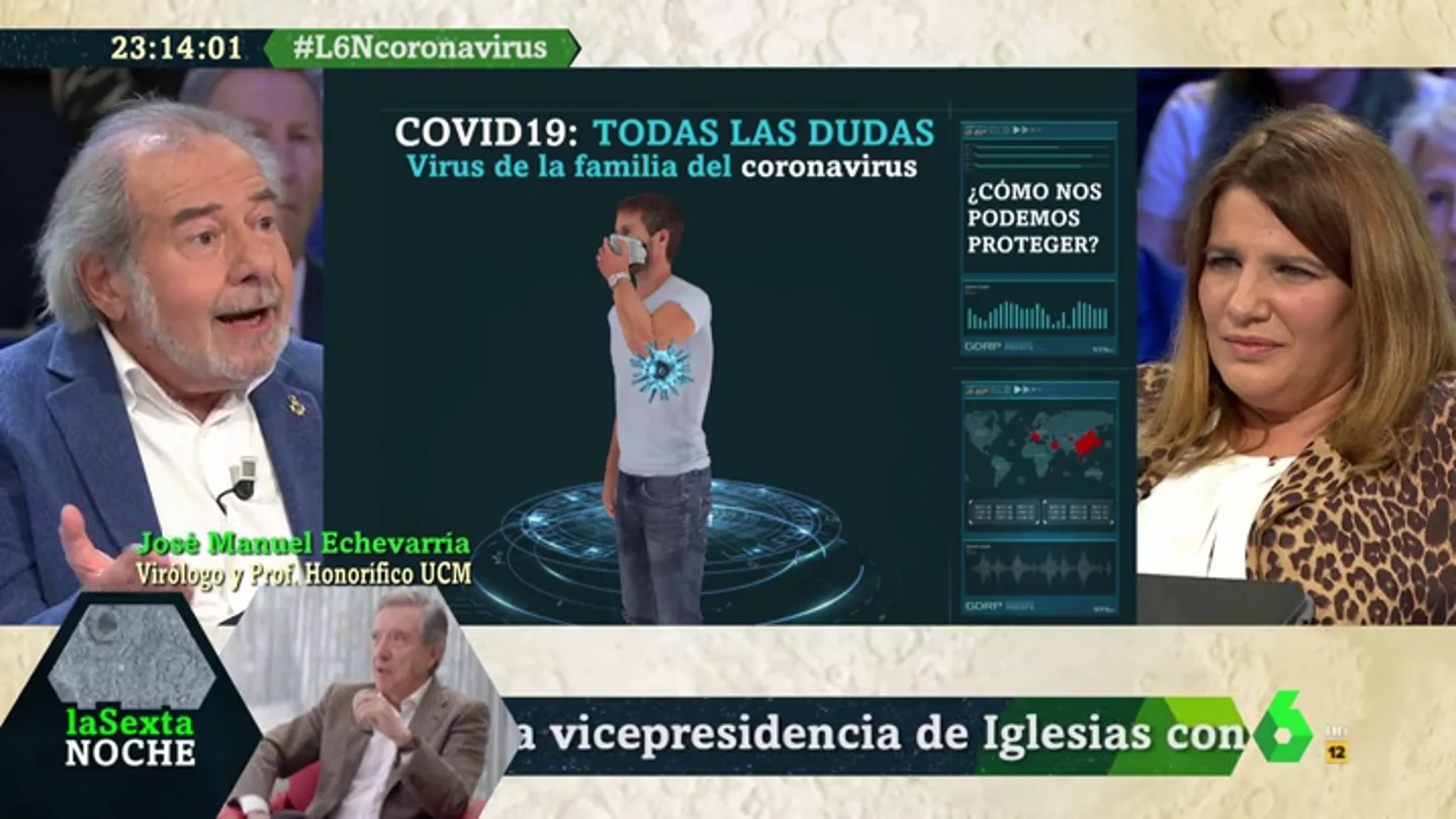 El virólogo y profesor Echevarría explica el papel que cumple la ciencia frente a la expansión del coronavirus El virólogo y profesor Echevarría explica el papel que cumple la ciencia frente a la expansión del coronavirus