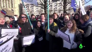 Miles de personas se manifiestan en Rusia contra las reformas constitucionales anunciadas por Putin para reforzar su poder