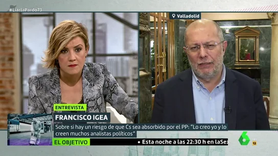 Igea reconoce que "hay preocupación en Cs" por "quedar fagocitado por el PP": "Nuestra estrategia de comunicación es bastante mala" Igea reconoce que "hay preocupación en Cs" por "quedar fagocitado por el PP": "Nuestra estrategia de comunicación es bastante mala"