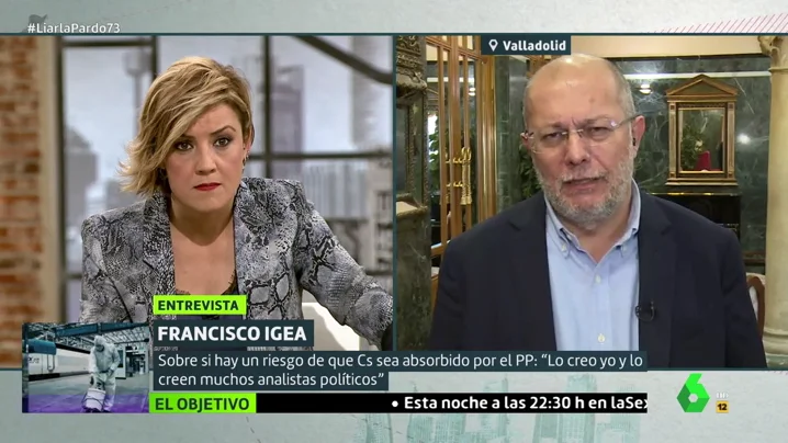 Igea reconoce que "hay preocupación en Cs" por "quedar fagocitado por el PP": "Nuestra estrategia de comunicación es bastante mala"