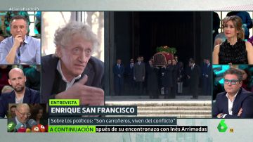 Enrique San Francisco: "Yo habría dejado a Franco donde estaba, tenemos otros problemas"