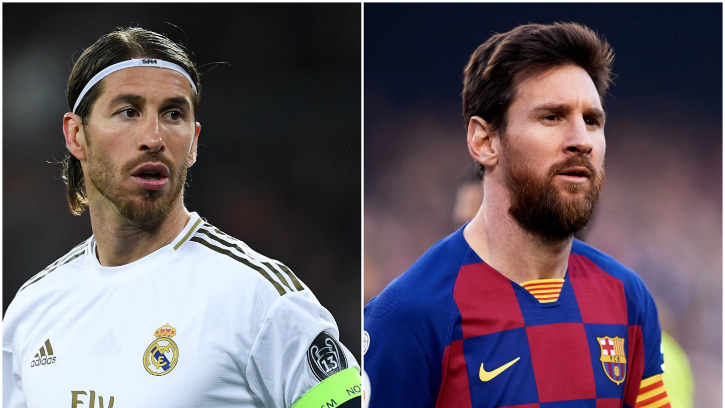 Sergio Ramos y Lionel Messi Sergio Ramos y Lionel Messi