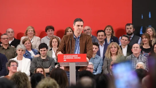 Pedro Sánchez en un acto en Vitoria Pedro Sánchez en un acto en Vitoria