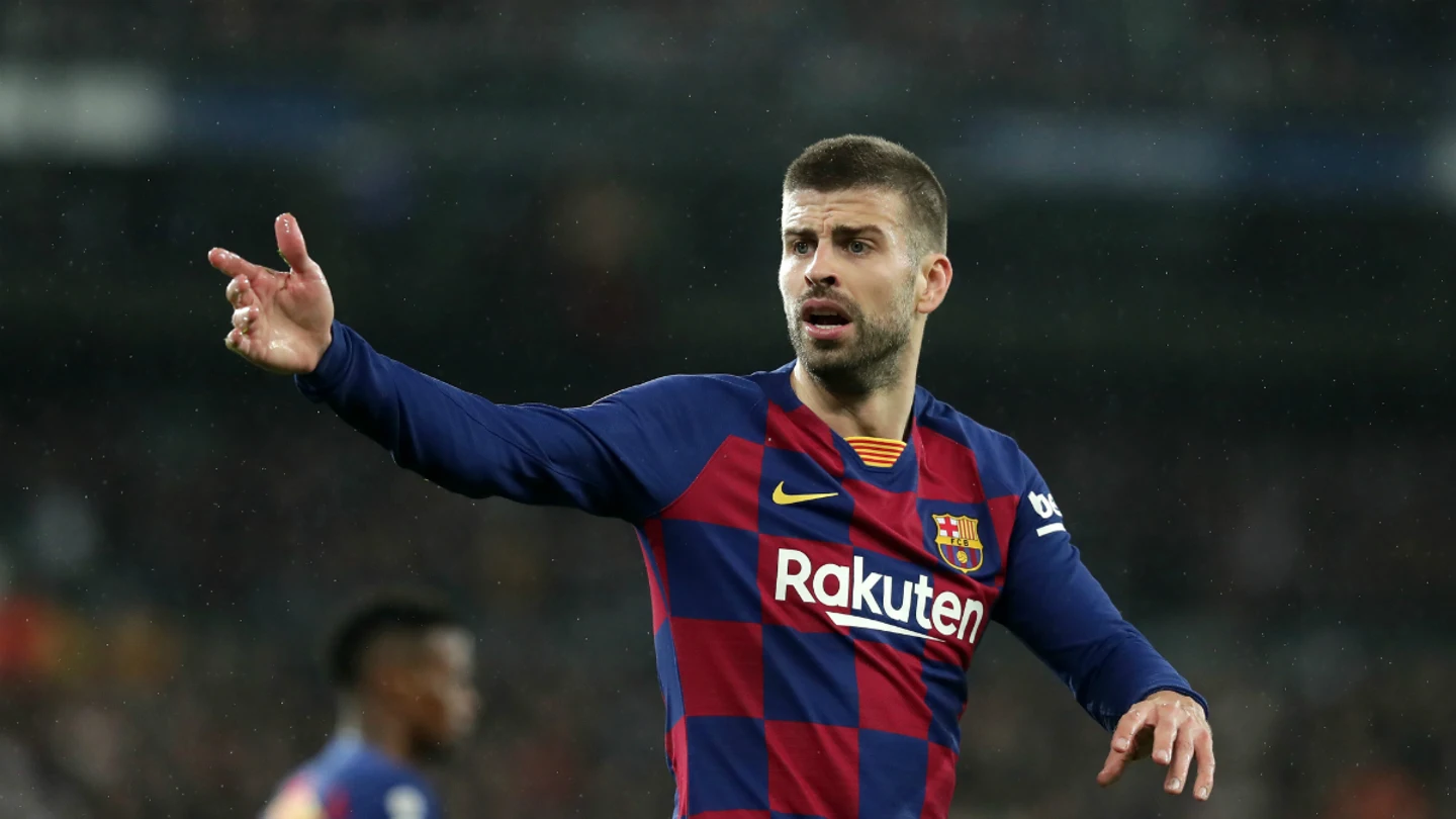 Gerard Piqué, con el Barça Gerard Piqué, con el Barça