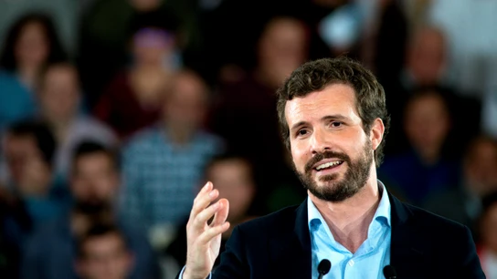 El presidente del PP, Pablo Casado El presidente del PP, Pablo Casado