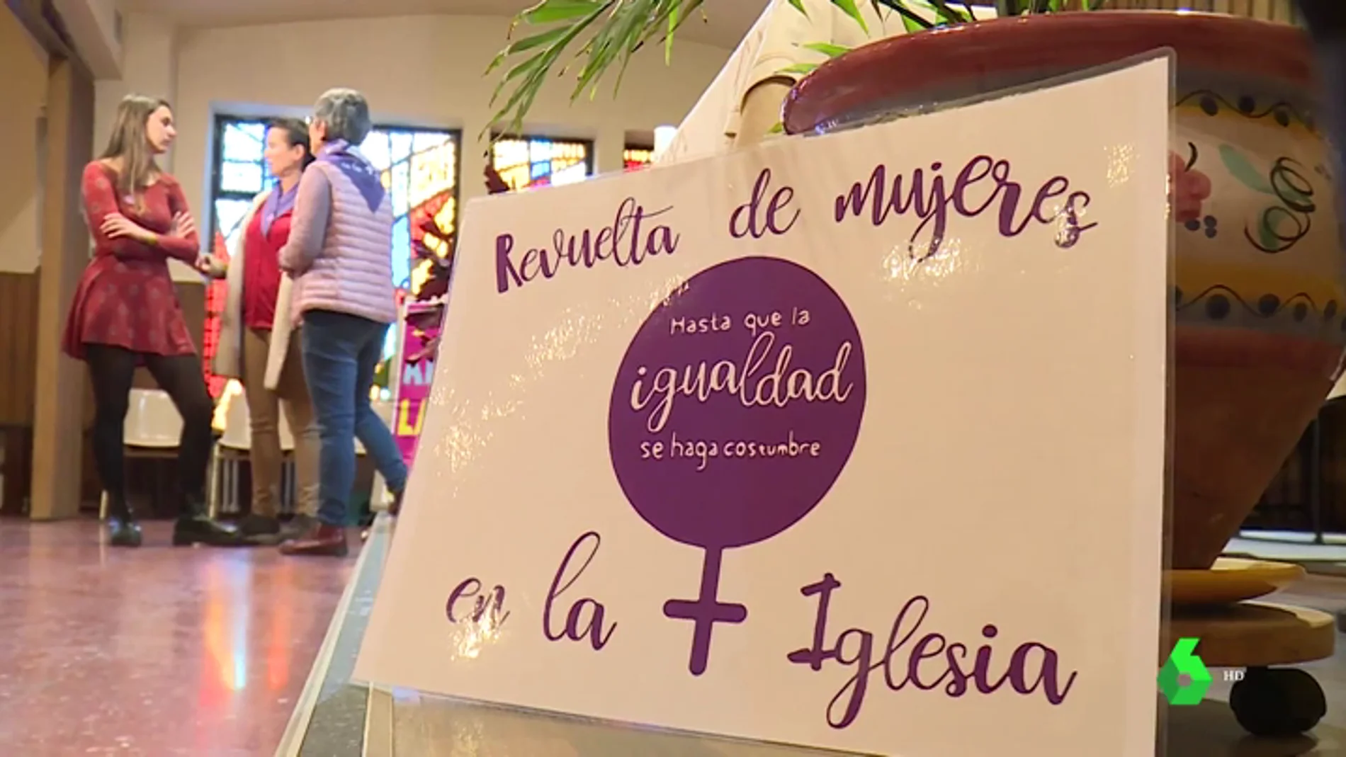 Imagen de la Asociación 'Revuelta de mujeres en la Iglesia'. 