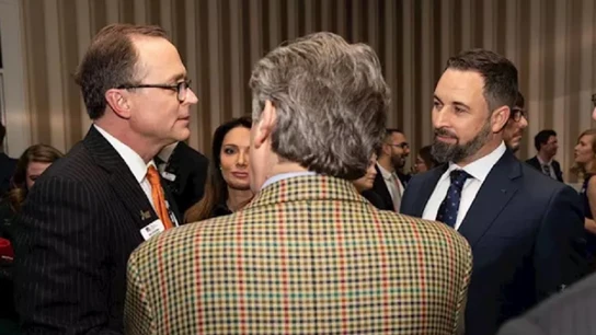 Abascal asiste en Washington al discurso de clausura de Trump Abascal asiste en Washington al discurso de clausura de Trump