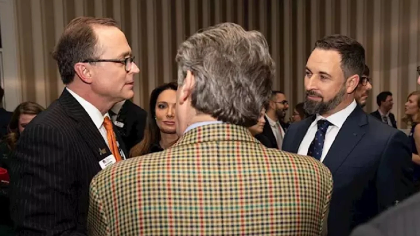 Abascal asiste en Washington al discurso de clausura de Trump Abascal asiste en Washington al discurso de clausura de Trump