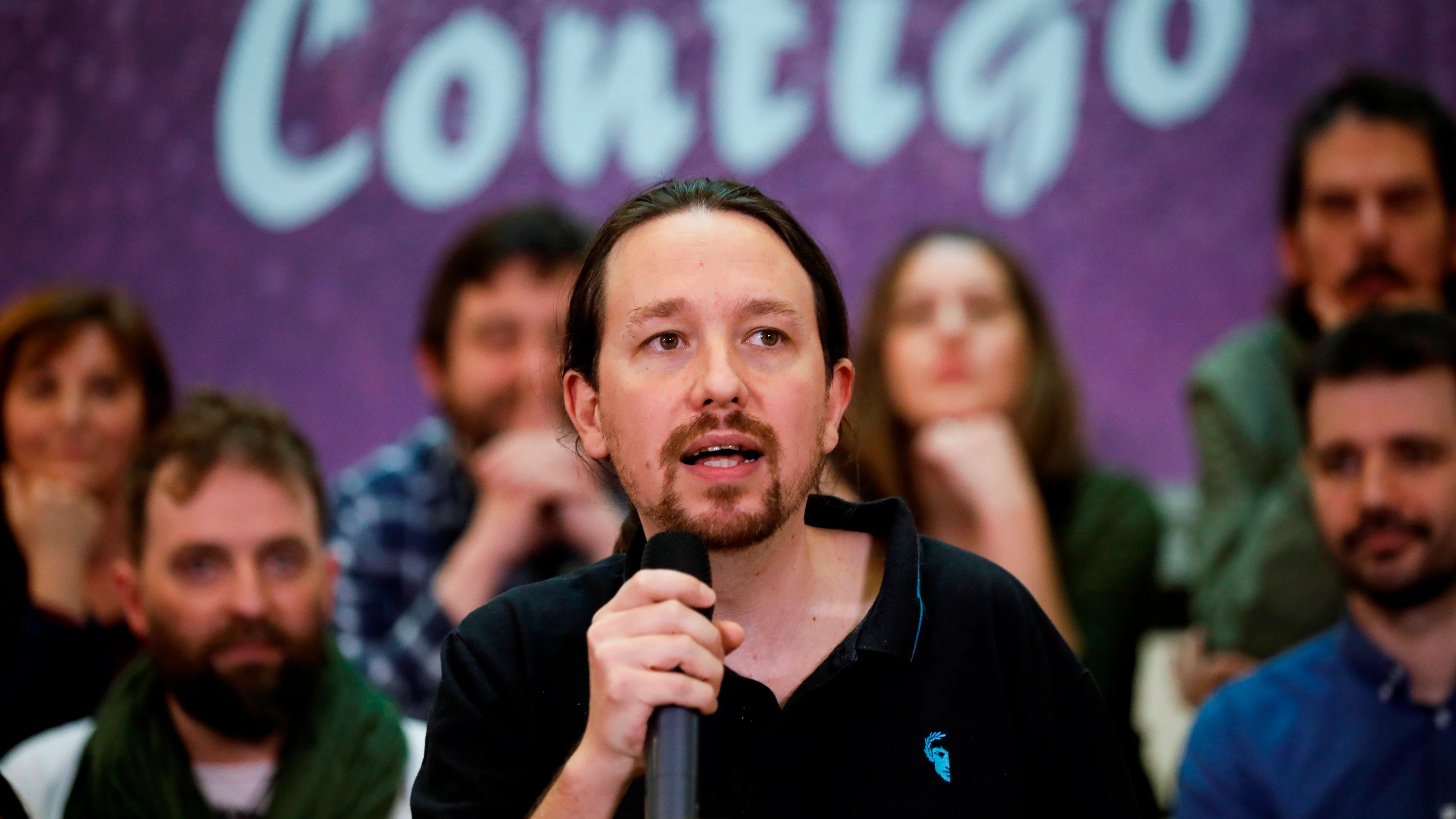 Pablo Iglesias, secretario general de Podemos