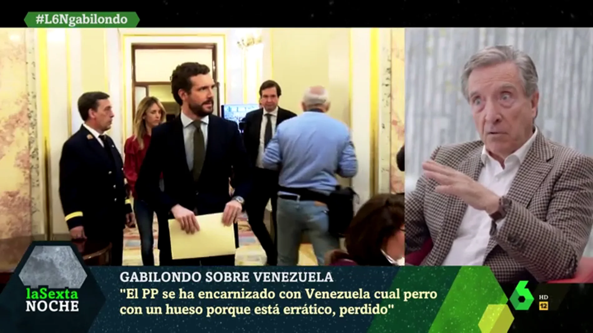 Iñaki Gabilondo: "El PP está perdido y Casado errático, ha convertido Venezuela en el centro de atención nacional"