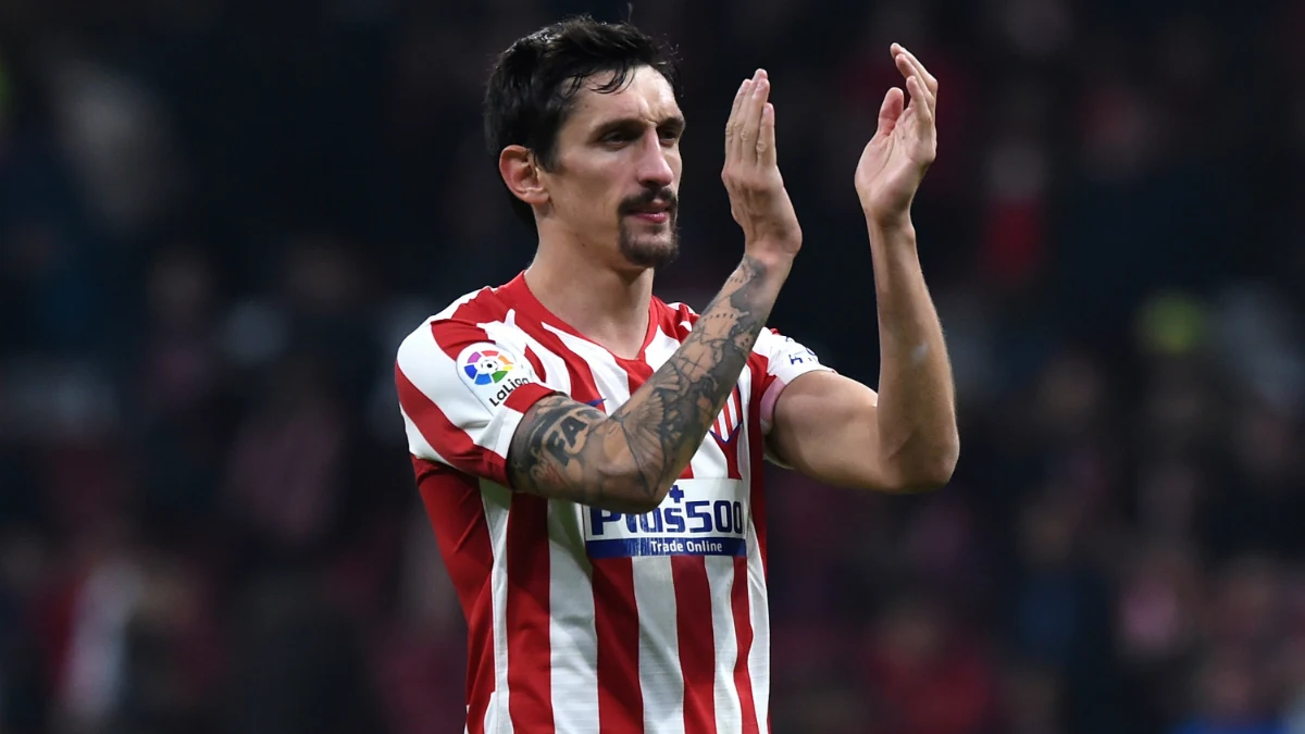 Stefan Savic, con el Atlético