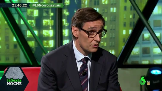 Salvador Illa: "Seguimos con preocupación la situación del coronavirus, pero no hay que caer en alarmismos" Salvador Illa: "Seguimos con preocupación la situación del coronavirus, pero no hay que caer en alarmismos"
