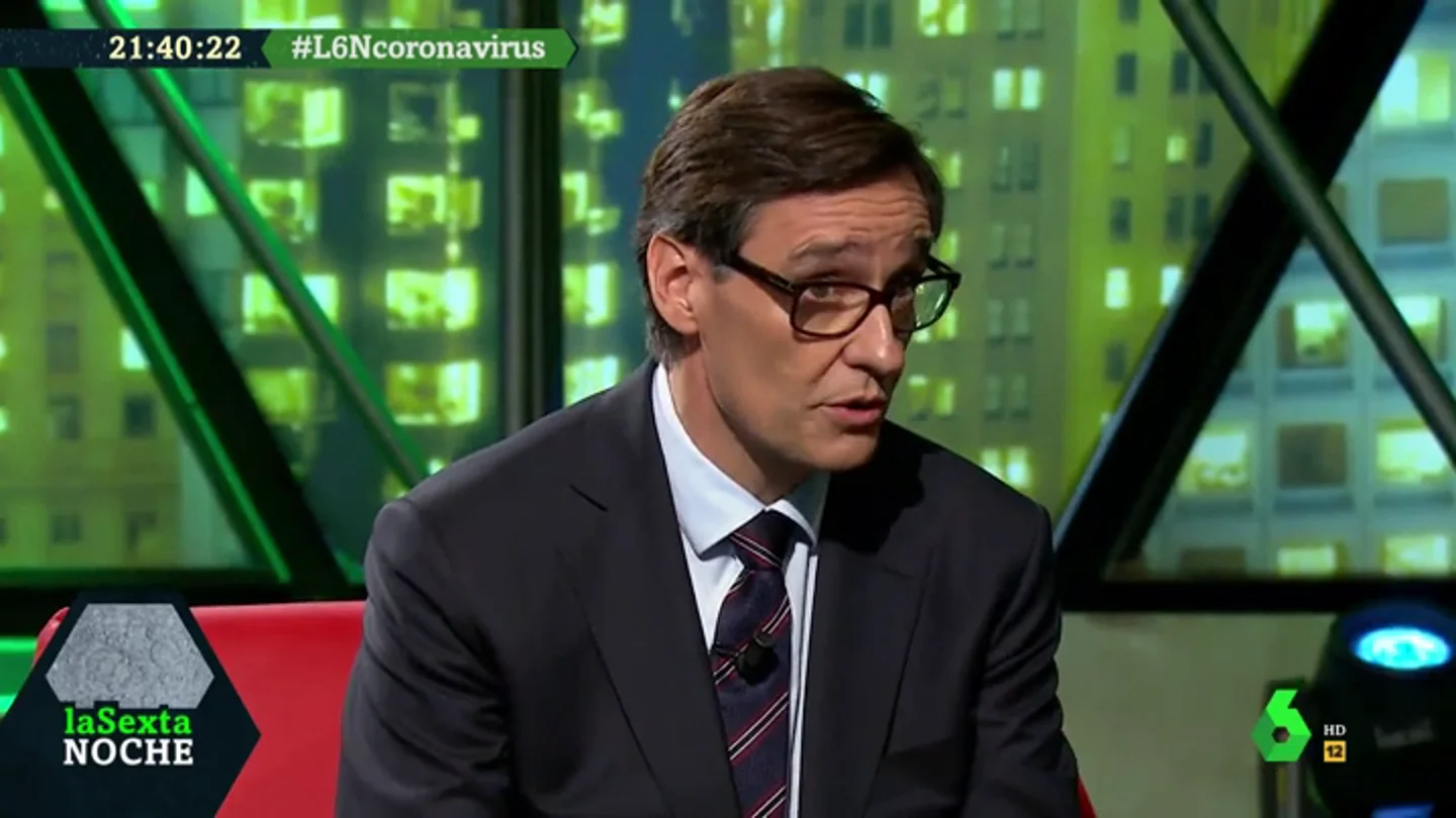 Salvador Illa: "Seguimos con preocupación la situación del coronavirus, pero no hay que caer en alarmismos" Salvador Illa: "Seguimos con preocupación la situación del coronavirus, pero no hay que caer en alarmismos"
