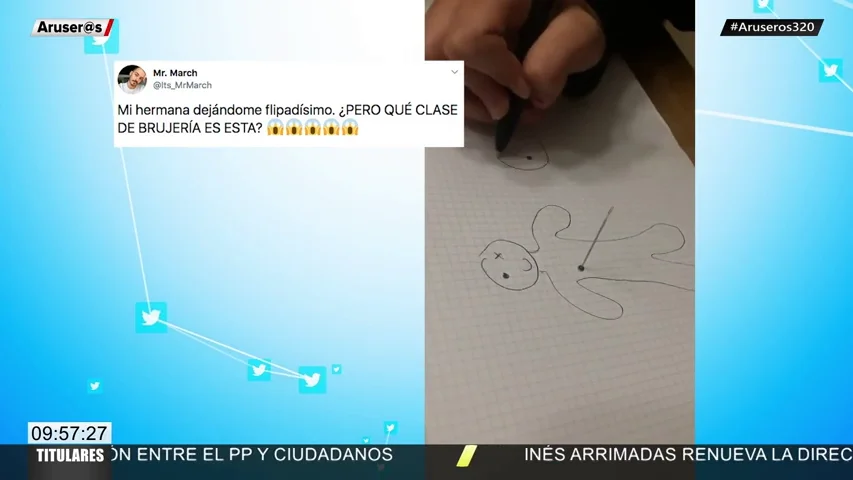 El truco de magia con un boli, un cuaderno y una aguja que ha vuelto locas a las redes sociales: "¿Qué clase de brujería es esta?"