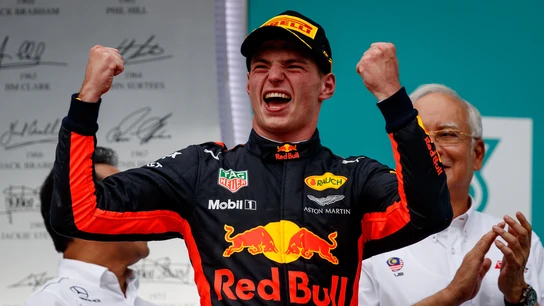 Max Verstappen tras ganar el Gran Premio de Malasia Max Verstappen tras ganar el Gran Premio de Malasia