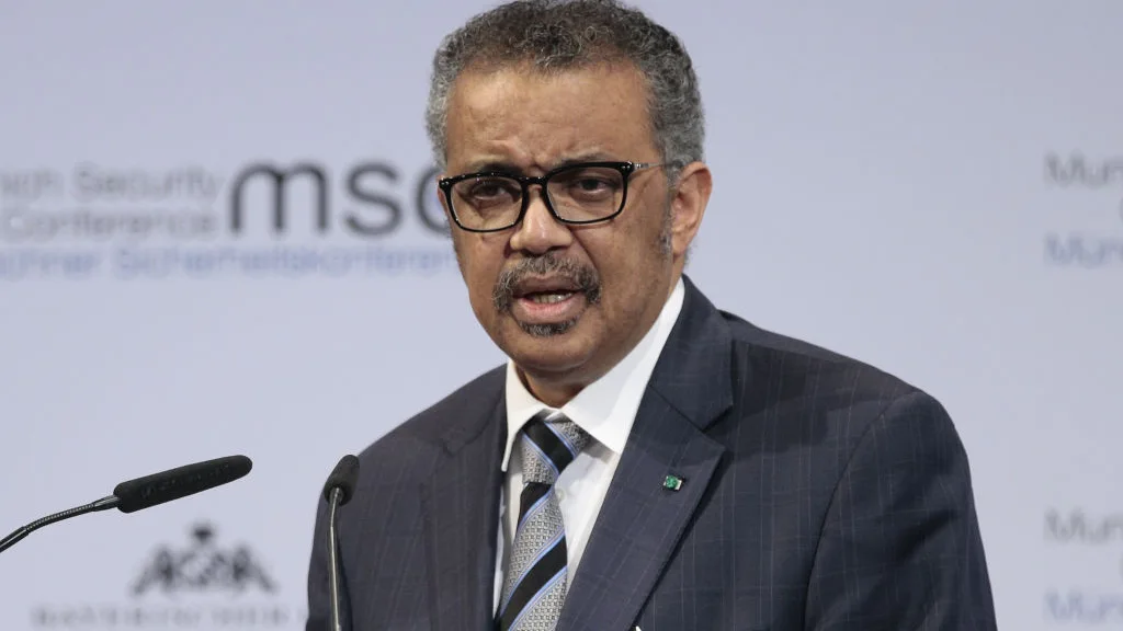 El director de la OMS, Tedros Adhanom Ghebreyesus