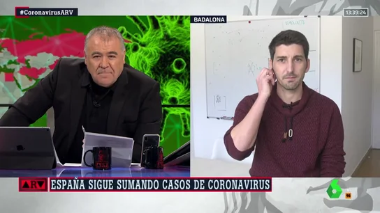 Oriol Mitjà, en ARV Oriol Mitjà, en ARV