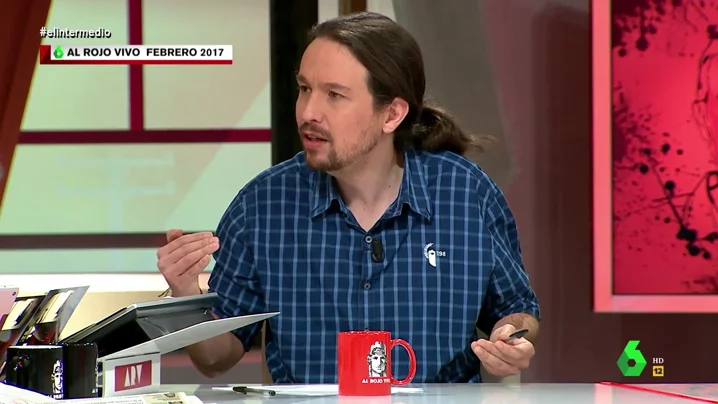 El líder de Podemos, Pablo Iglesias