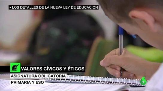 Así será la nueva ley educativa que impulsará el Gobierno a partir del próximo curso Así será la nueva ley educativa que impulsará el Gobierno a partir del próximo curso