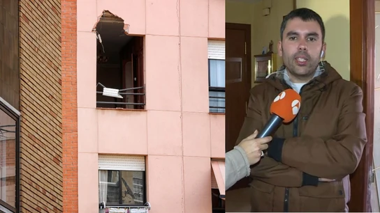 Sergio, hijo del hombre muerto por la explosión en Tarragona Sergio, hijo del hombre muerto por la explosión en Tarragona