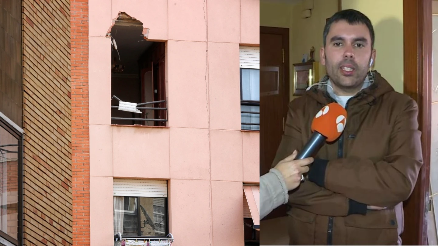Sergio, hijo del hombre muerto por la explosión en Tarragona Sergio, hijo del hombre muerto por la explosión en Tarragona