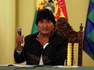 Imagen de archivo del expresidente de Bolivia, Evo Morales Imagen de archivo del expresidente de Bolivia, Evo Morales