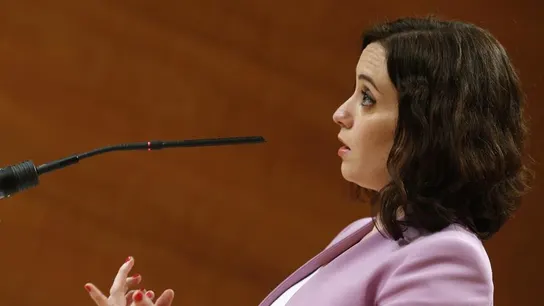 La presidenta de la Comunidad de Madrid, Isabel Díaz Ayuso La presidenta de la Comunidad de Madrid, Isabel Díaz Ayuso
