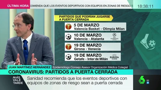 El epidemiólogo Juan Martínez Hernández El epidemiólogo Juan Martínez Hernández