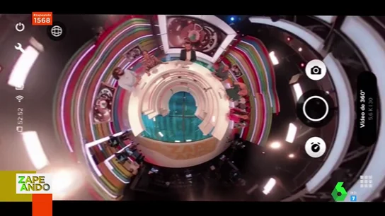 Zapeando, como nunca antes lo habías visto: así es el plató con una GoPro 360 Zapeando, como nunca antes lo habías visto: así es el plató con una GoPro 360