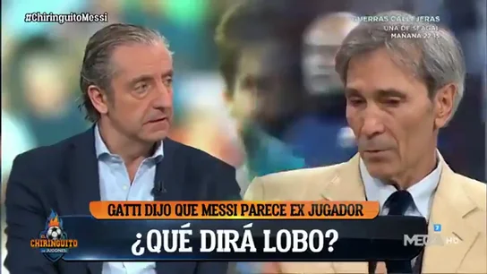 'Lobo' Carrasco da la cara: "Hay barcelonistas que quieren que pierda el Barça" 'Lobo' Carrasco da la cara: "Hay barcelonistas que quieren que pierda el Barça"