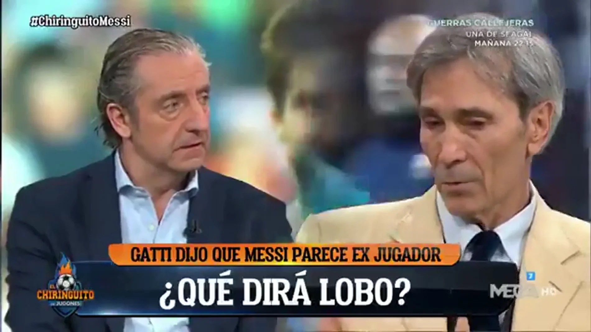 'Lobo' Carrasco da la cara: "Hay barcelonistas que quieren que pierda el Barça"