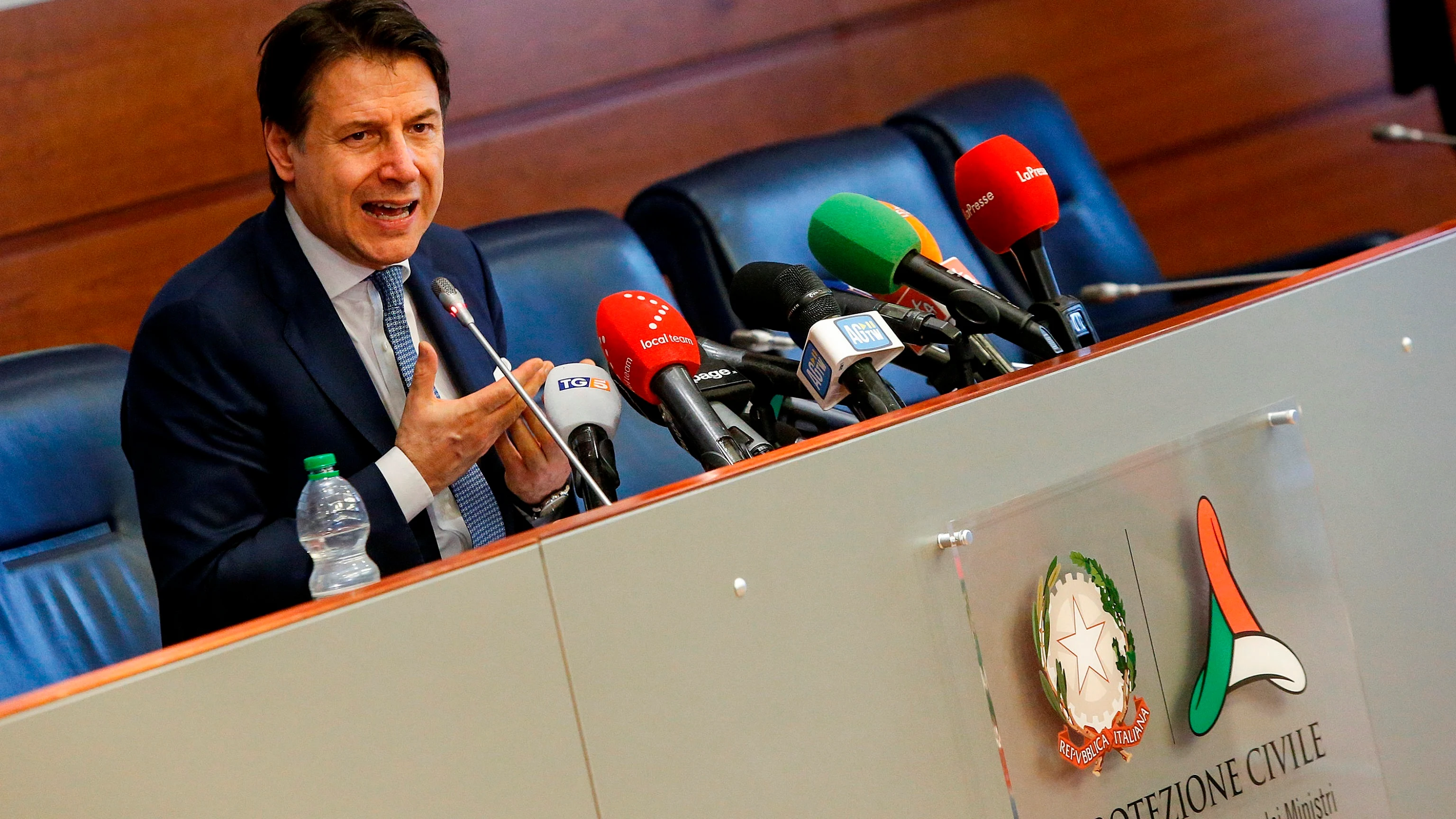 Giuseppe Conte, el primer ministro italiano